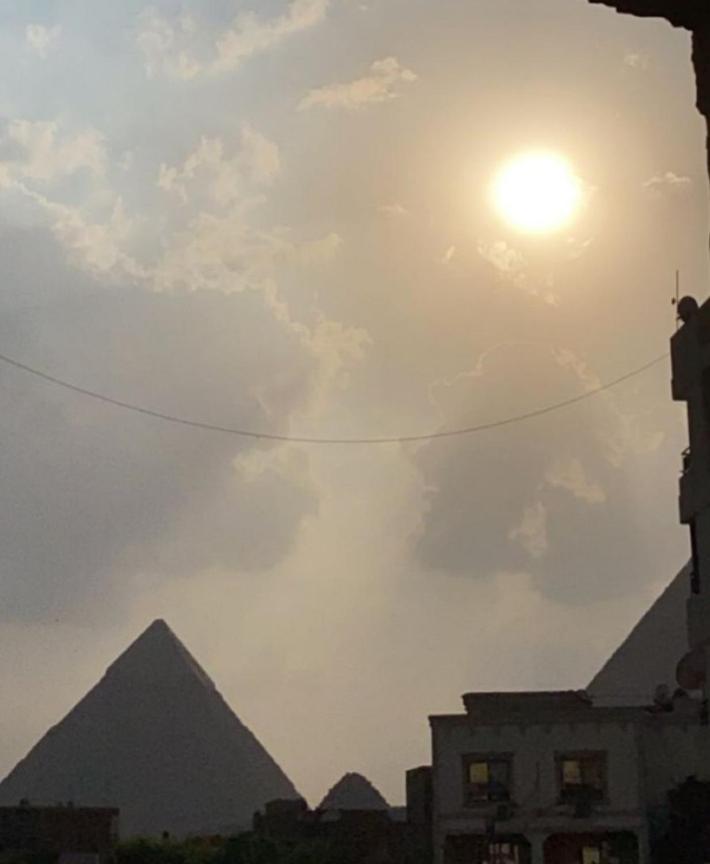 Hotel Asma Pyramids View Kafret el-Gabal Exterior foto